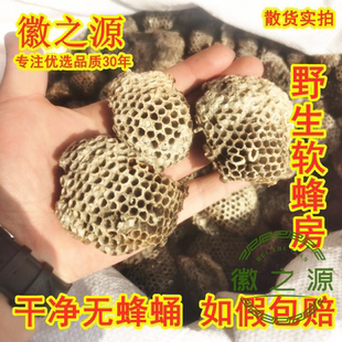 露蜂房野生正品马蜂窝整个软蜂房黄蜂窝 精选无蜂蛹蜂孔干净新货