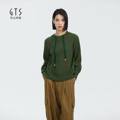 长袖女士毛衣套头圆领