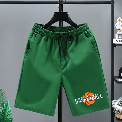 休闲短裤男夏季潮牌潮流宽松沙滩裤子ins港风韩版百搭运动三分裤