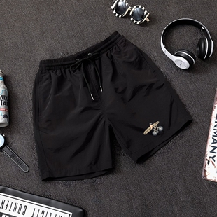 春夏季 短裤 潮流韩版 百搭休闲裤 大码 男加肥加大宽松三分运动裤 男装