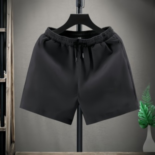 潮流日系薄款 修身 中裤 3三分裤 外穿 白色短裤 精神小伙休闲裤 男夏季