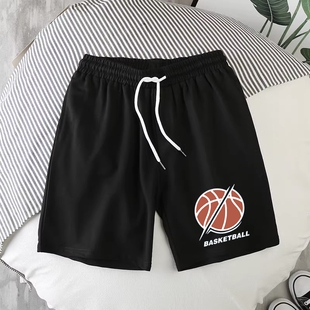 男士 子外穿沙滩休闲中裤 夏季 潮牌潮流篮球健身三分裤 薄款 运动短裤