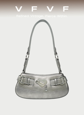 VFVF枪色单肩腋下包斜挎包高级感轻奢通勤包女原创设计2026新款