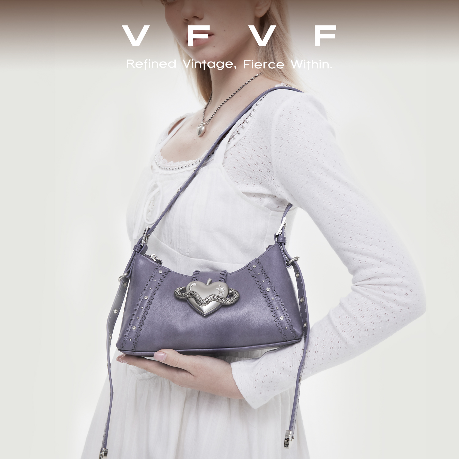 VFVF腋下包小众钉钻设计托特原创