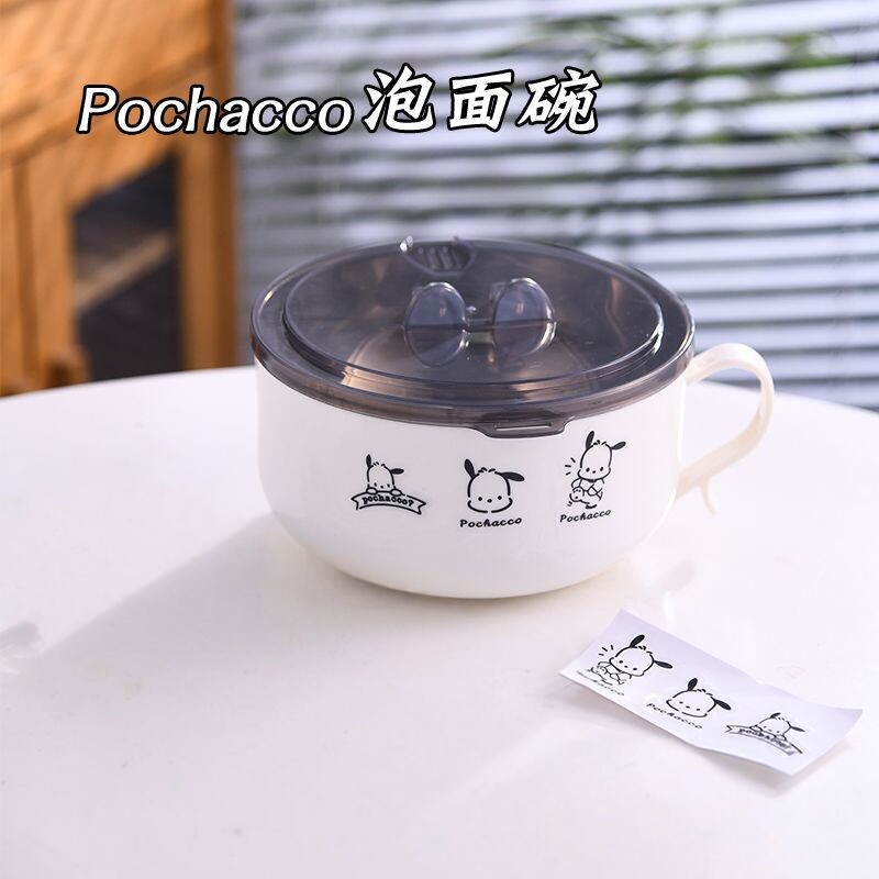 不锈钢泡面碗学生上班族简约卡通