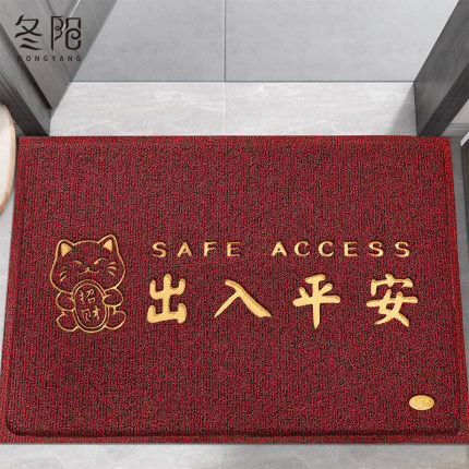 地垫入户门垫进门门口丝圈脚垫门外2025新款玄关防滑垫子家用地毯