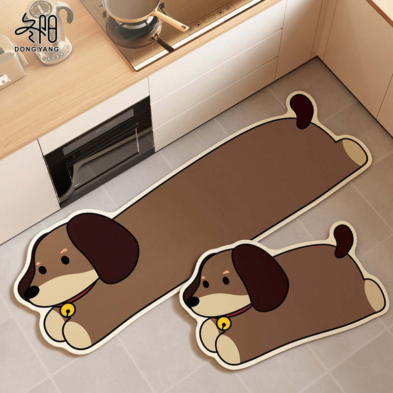 厨房地垫防滑防油可擦免洗专用防水转角脚垫2025新款耐脏吸水地毯,居家布艺,厨房地垫,淘宝优惠券,粉丝福利购,淘宝优惠卷
