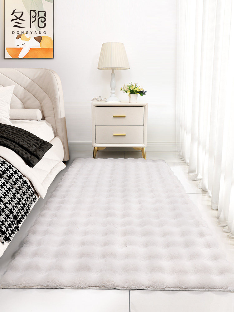 卧室地毯2024新款客厅沙发茶几毯房间飘窗地垫加厚免洗毛绒床边毯,居家布艺,床边毯,淘宝优惠券,粉丝福利购,淘宝优惠卷