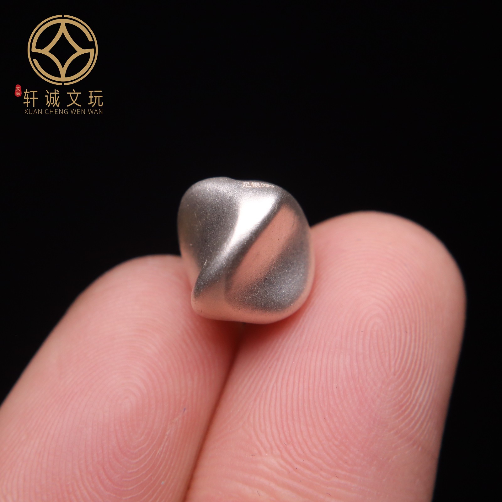 999足银纯银无相桶珠隔珠diy手工配件文玩配饰转运珠单珠散珠配件