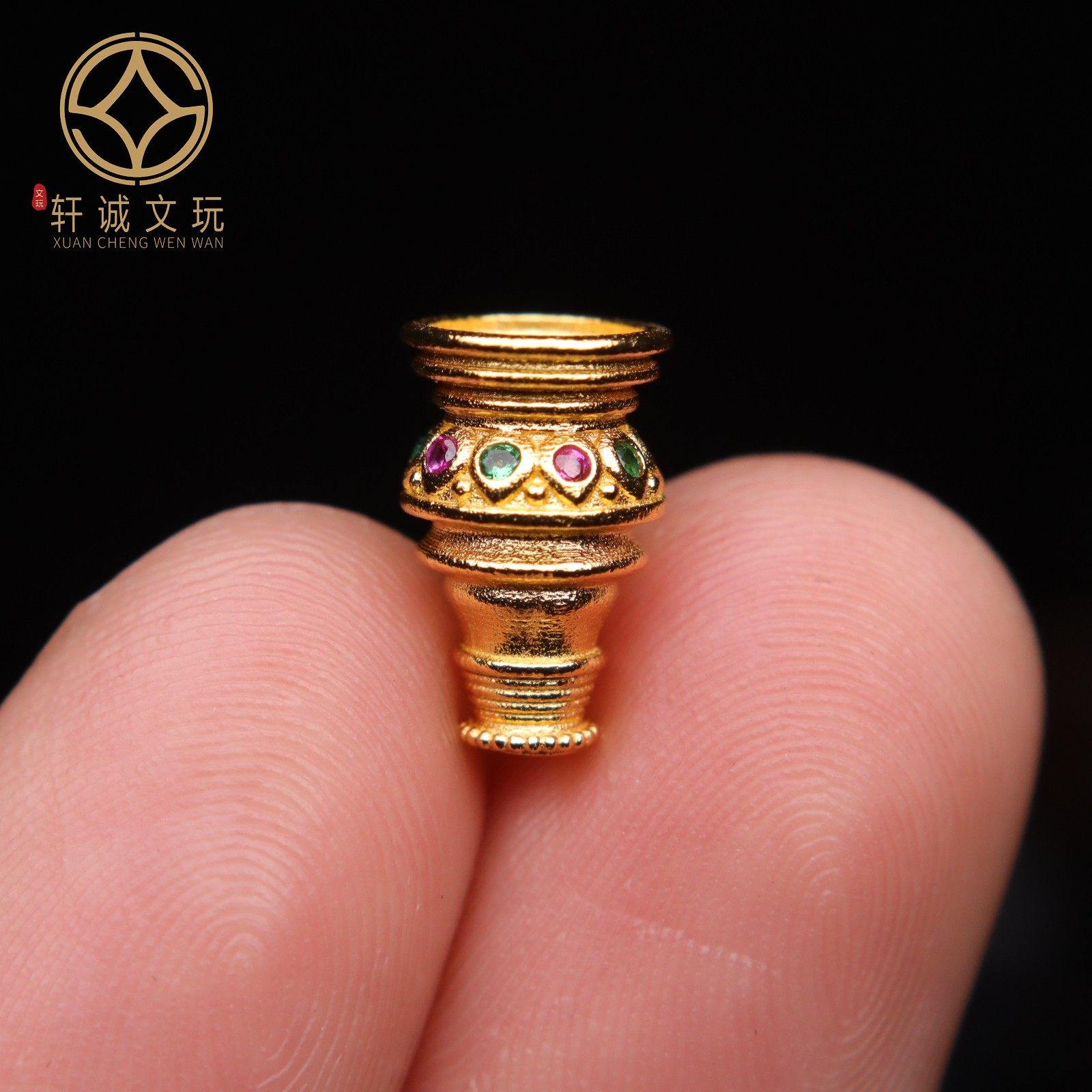 原创足银925镀金佛塔三通佛头手串长串手持diy配饰配珠手链配件,饰品/流行首饰/时尚饰品新,银饰配件,淘宝优惠券,粉丝福利购,淘宝优惠卷