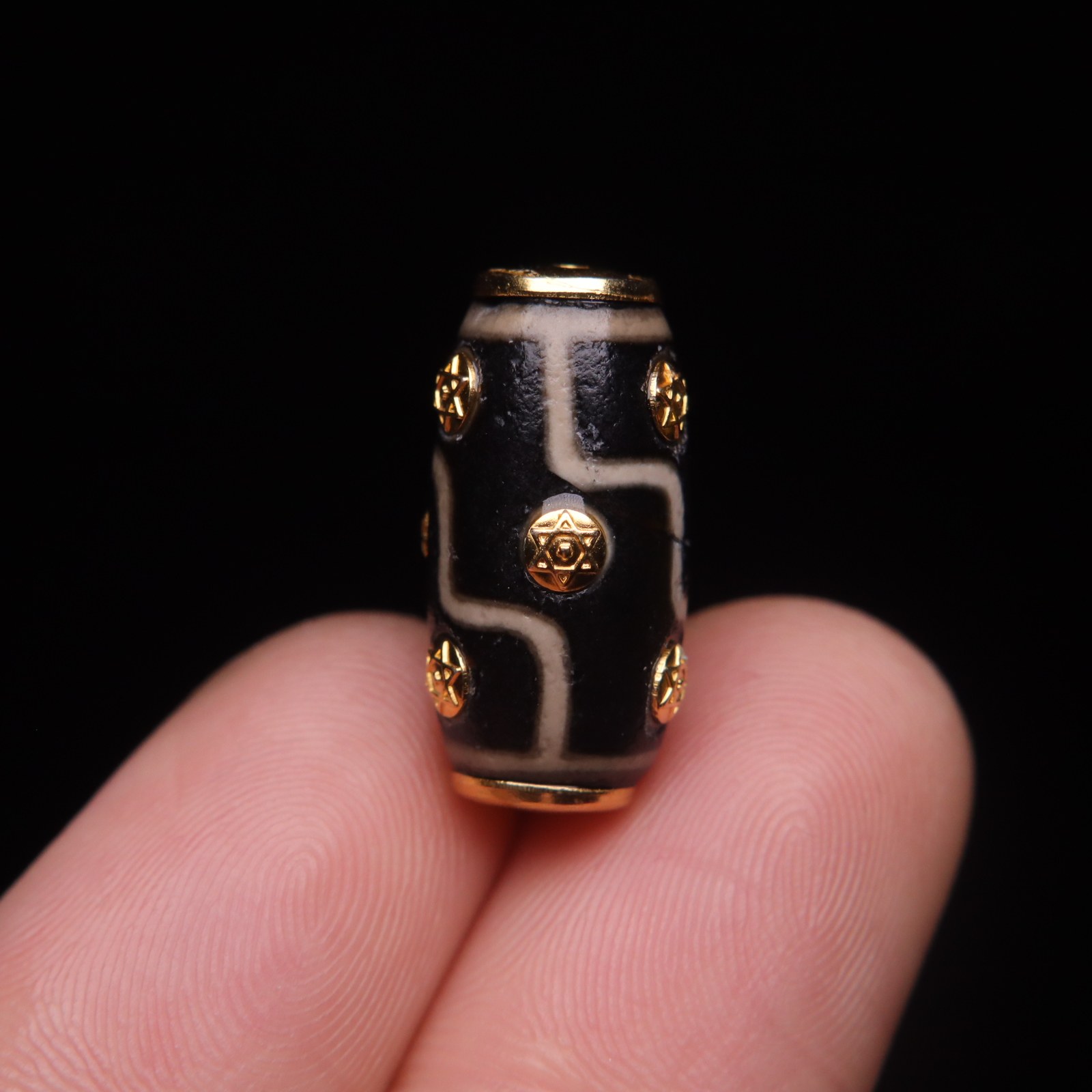 原创925银镀金镶嵌天然玛瑙天珠桶珠散珠DIY配饰新品配件文玩配珠,饰品/流行首饰/时尚饰品新,其他DIY饰品配件,淘宝优惠券,粉丝福利购,淘宝优惠卷