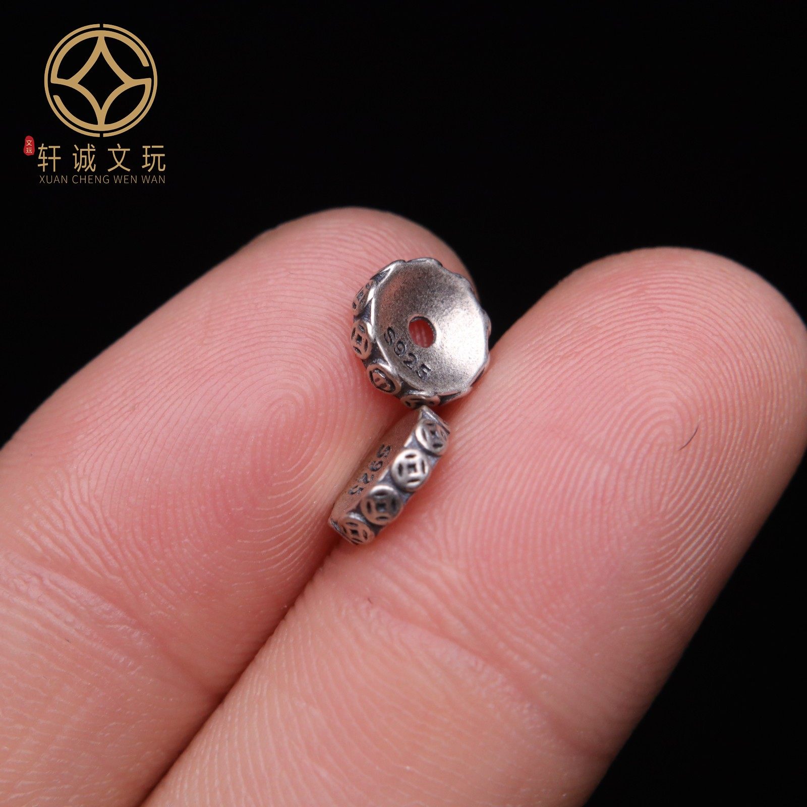 原创纯银925铜钱隔片垫片隔珠菩提长串手工串珠编绳diy文玩配饰,珠宝/钻石/翡翠,其他,淘宝优惠券,粉丝福利购,淘宝优惠卷