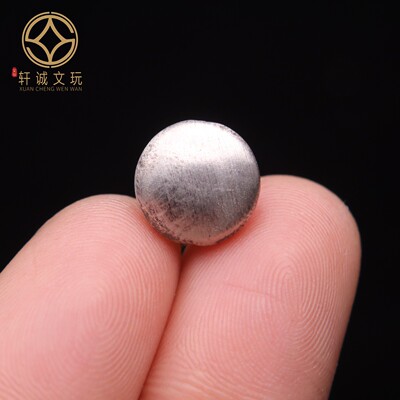 原创999银光面平安扣球隔珠手工串珠diy文玩配饰配件配珠饰品