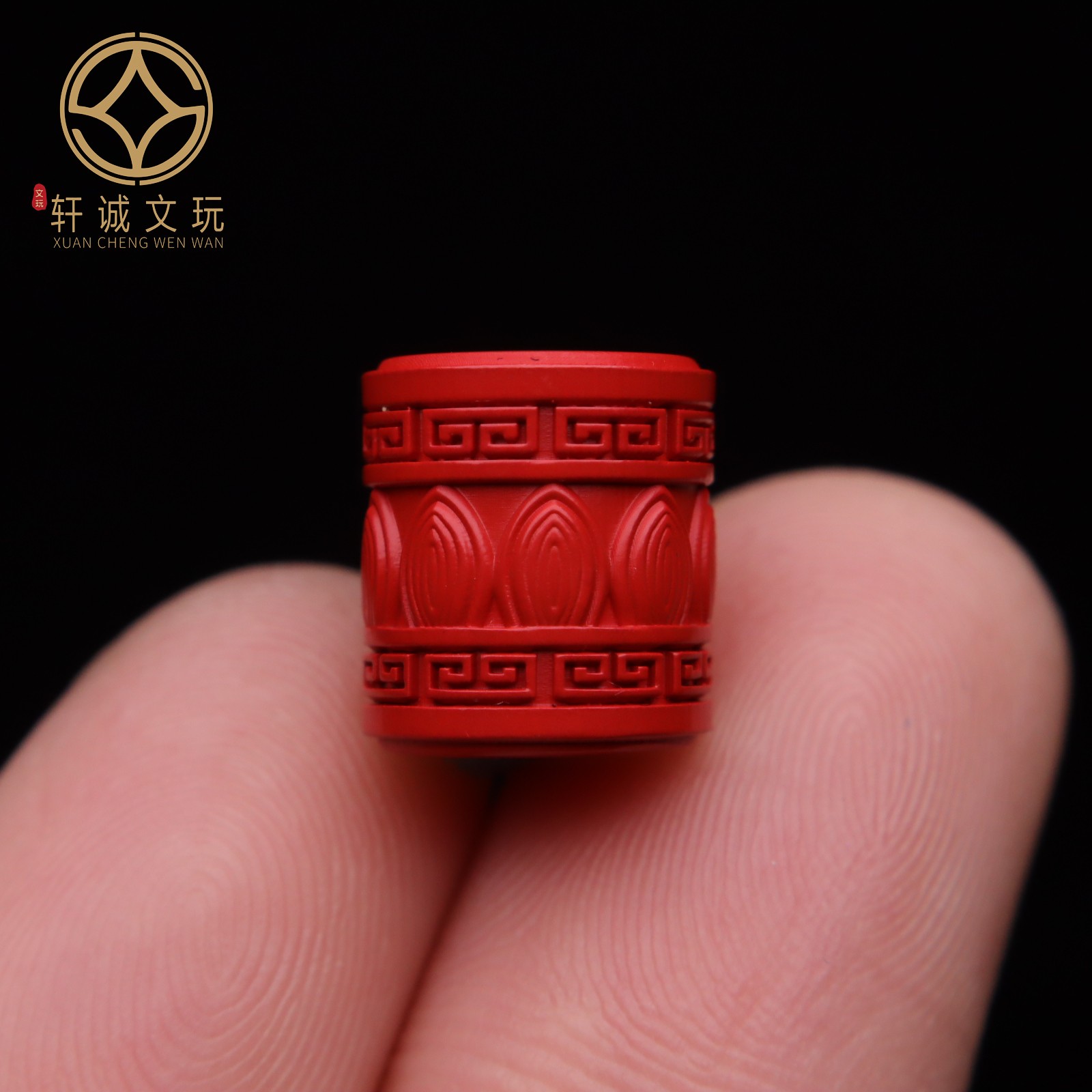 天然保真朱砂竹节桶珠老型散珠DIY手串项链配饰配件转运单珠配珠