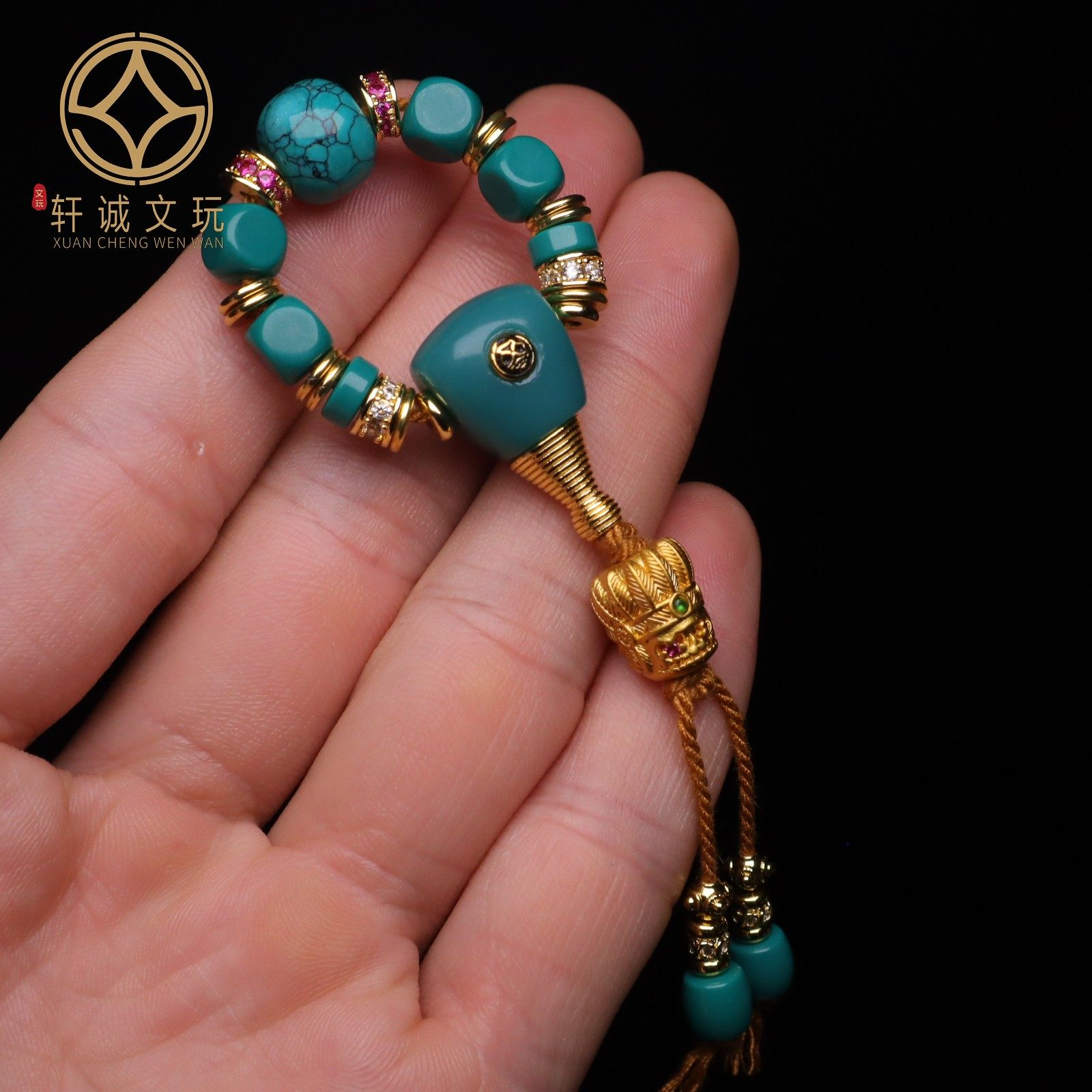 天然雪巴绿琉璃古法金三通套装组合佛头金刚菩提108长串配饰配件,饰品/流行首饰/时尚饰品新,DIY配件,淘宝优惠券,粉丝福利购,淘宝优惠卷