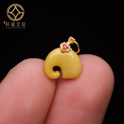 原创S925银镀金天然象神珠金刚菩提散珠108长串配饰配件挂件饰品