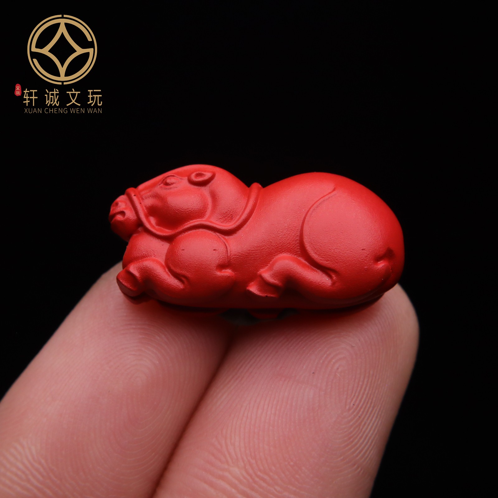 天然新年马年保真马朱砂吊坠散珠DIY手串项链配饰配珠手链配件