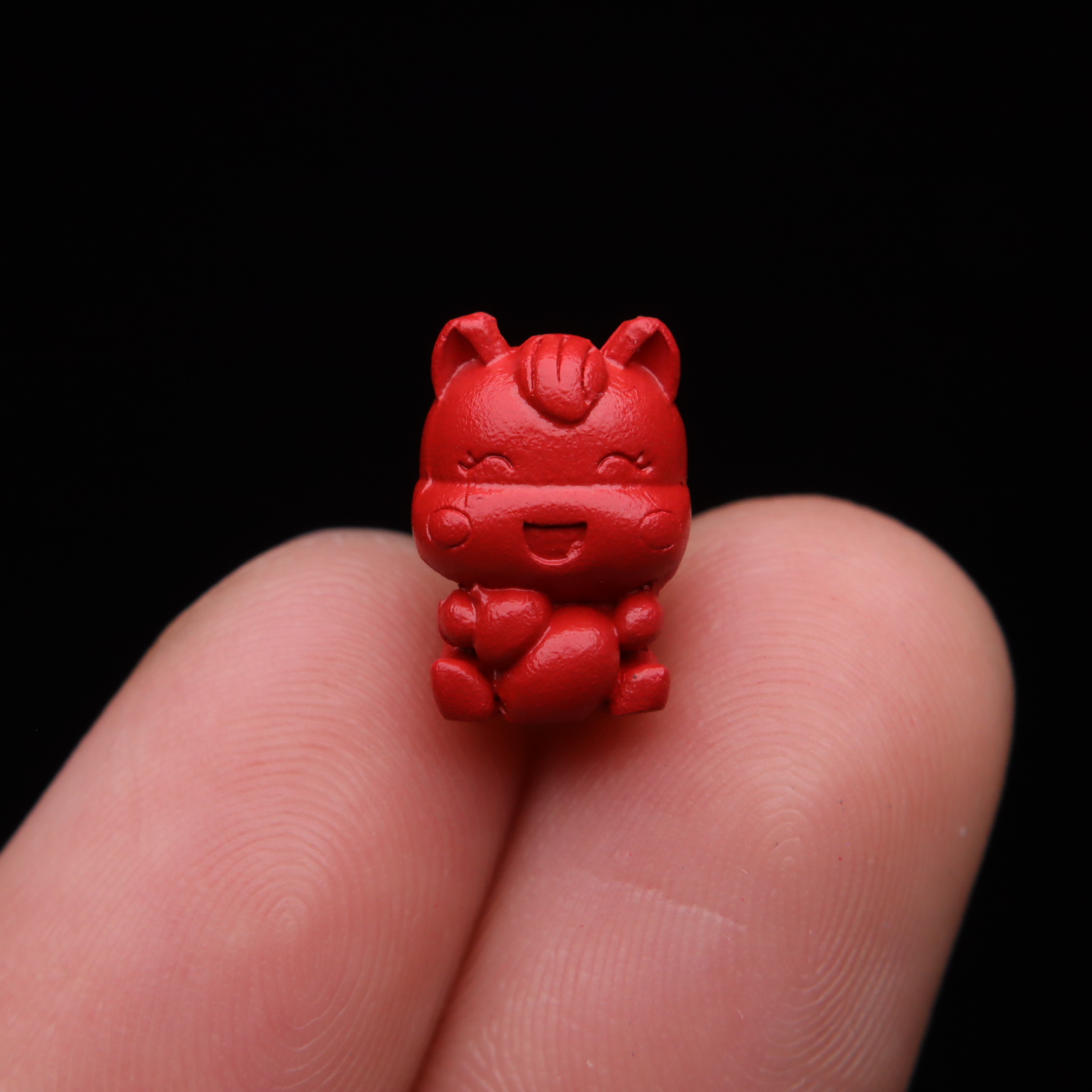 天然新年新春跨年马年保真马如意钱财朱砂桶珠散珠DIY手串配饰件