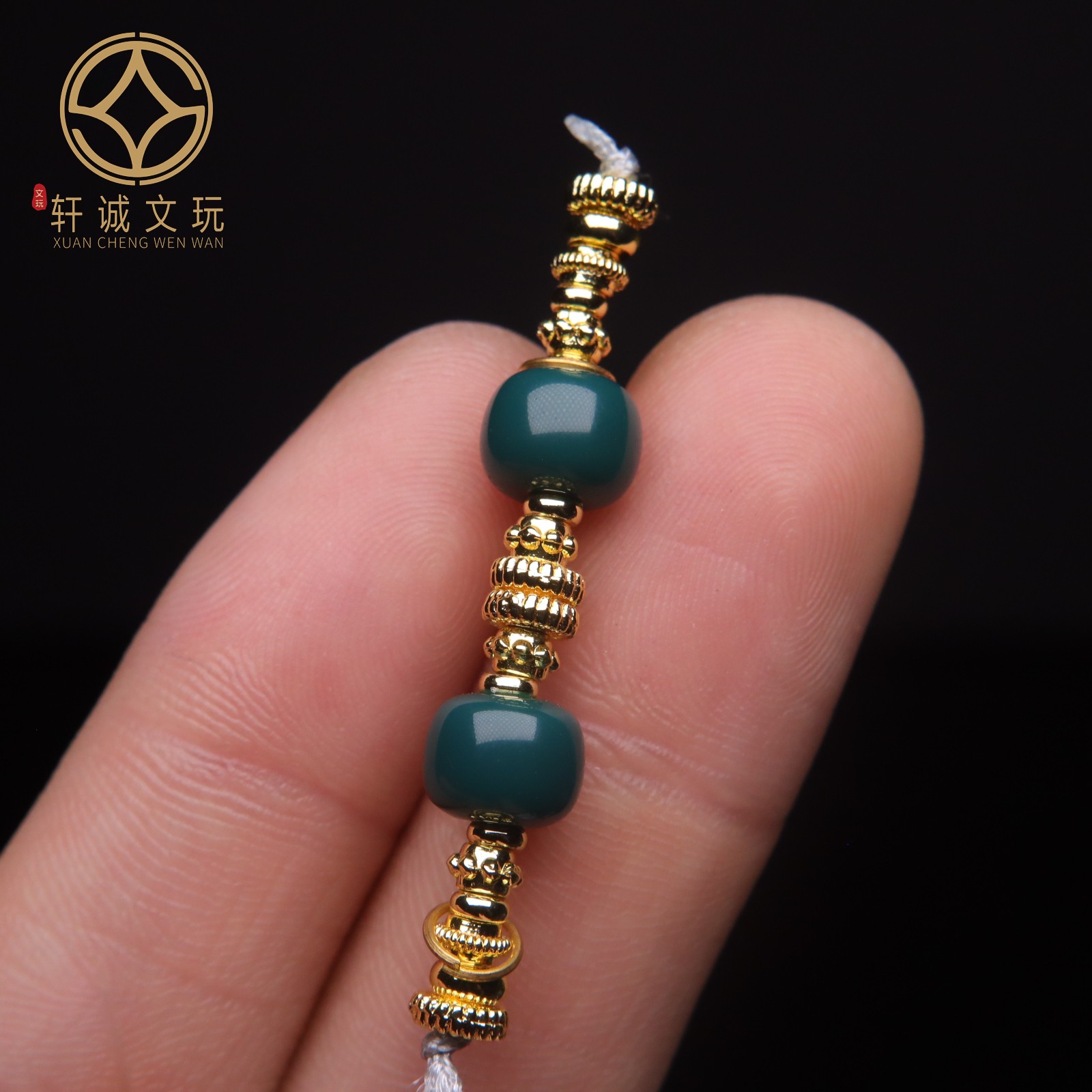 雪巴琉璃精工老型套装隔珠散珠万向轴手串长串108diy配饰配件配珠