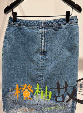 B26120303 国内bebe正品代购2026年春季新品 120303牛仔半裙1598