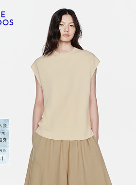 BLUE ERDOS2026夏季新品休闲百搭通勤小飞袖T恤女上衣B2265A025