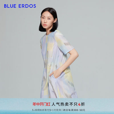 blueerdos气质休闲连衣裙