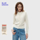 饰女开衫 BLUE B256A1029 新品 浪漫优雅圆领珠片装 ERDOS 冬季