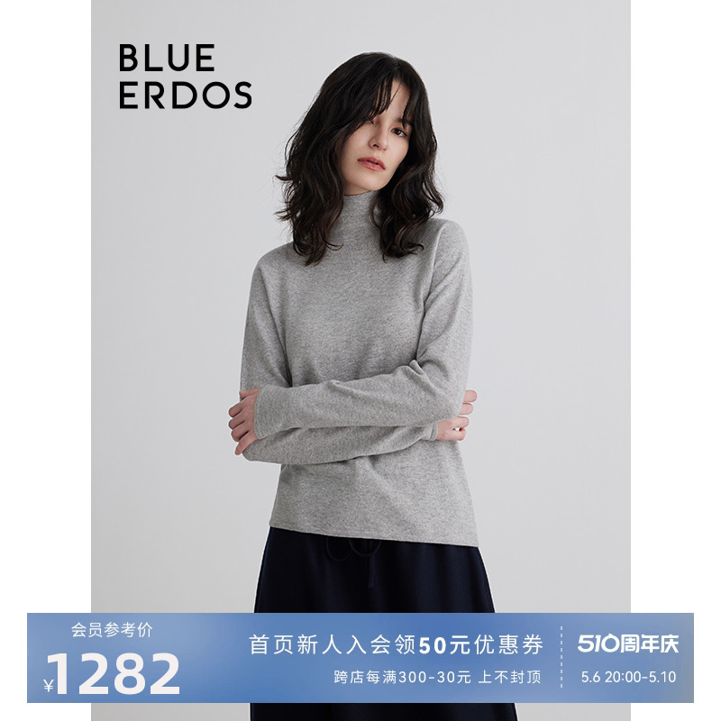 blueerdos秋冬高领套衫