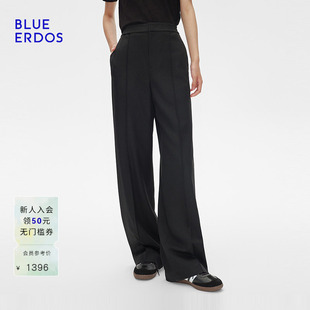 复古通勤西装 BLUE ERDOS 春季 B255M1004 阔腿裤