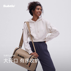 SUBTLE运动健身包女干湿分离游泳包短途旅行包行李袋轻便斜挎男款