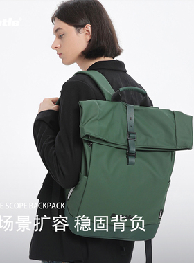 SUBTLE SCOPE双肩包男运动户外背包大容量通勤旅行包小众拼接设计