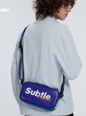SUBTLE2026新款INDIE斜挎包撞色防水单肩包时尚休闲潮牌男女挎包