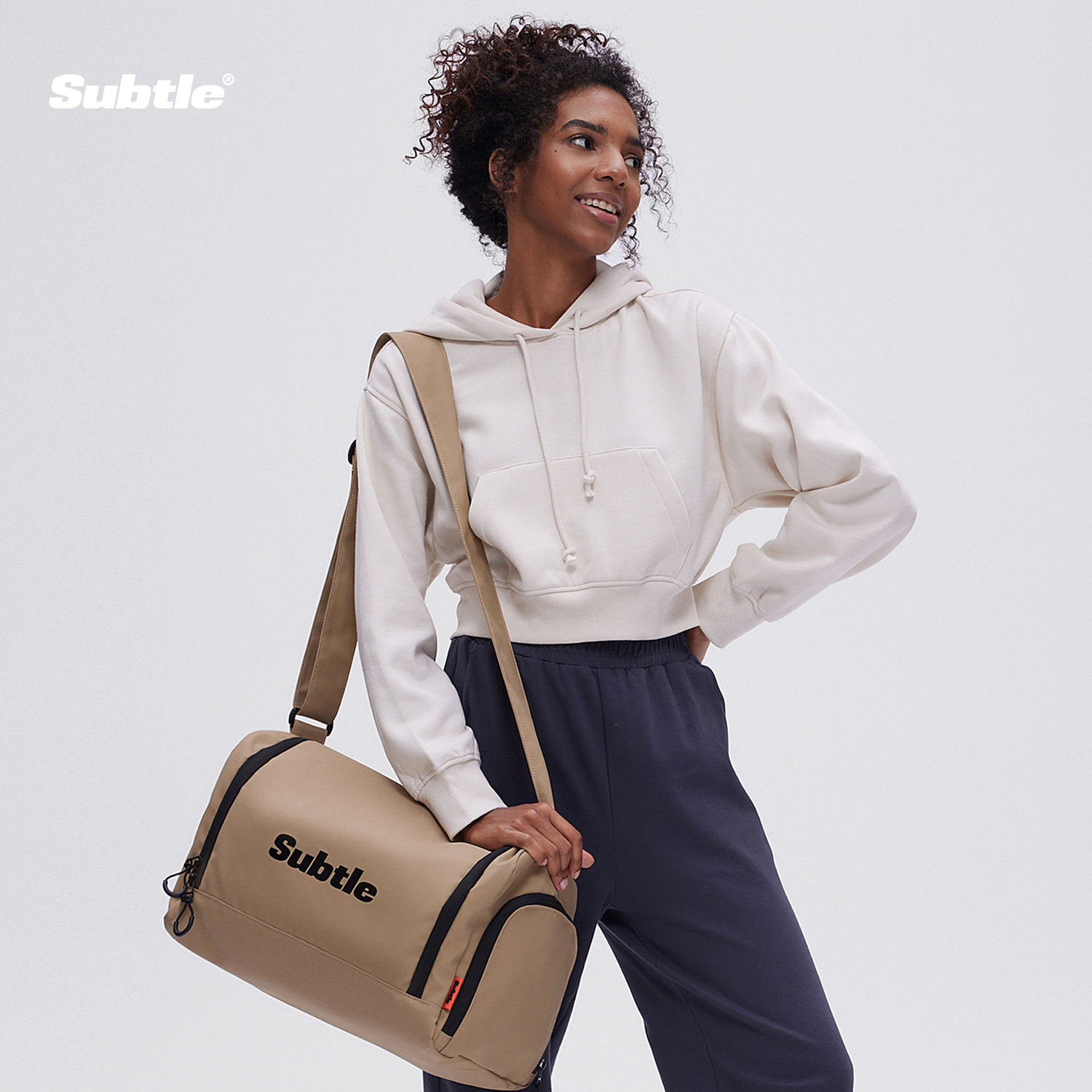 SUBTLE短途旅行健身运动斜跨包
