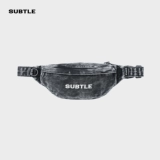 SUBTLE Джинсовая нагрудная сумка на одно плечо, трендовая мужская сумка через плечо, небольшая сумка, поясная сумка для отдыха