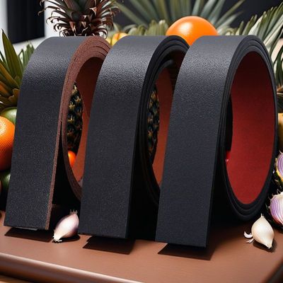 无夹层整张单层纯牛皮腰带