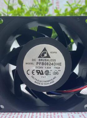 PFB0824DHE 24V 1.63A 原装  DELTA 8038 超大风量 散热风扇