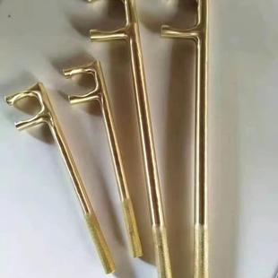 防爆F扳手两爪阀门扳手铜F型阀门扳手防磁F阀门扳手防滑F扳手