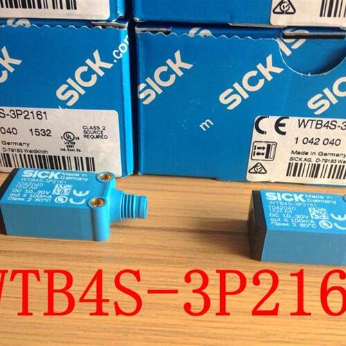 全新原装德国西克SICK光电传感器WTB4S-3P2161   WTB4-3P2161