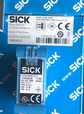 现货销售全新原装德国西克SICK光电开关GTB10-N1211 正品保证