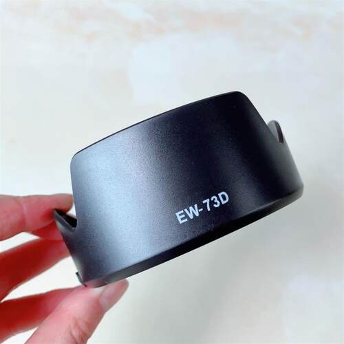 EW-73D遮光罩FOR佳能 18-135mm IS USM镜头相机77D 80D配件67mm