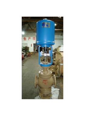 电动三通蒸汽调节阀 电动三通水气体调节阀 铸钢三通调节阀DN3240