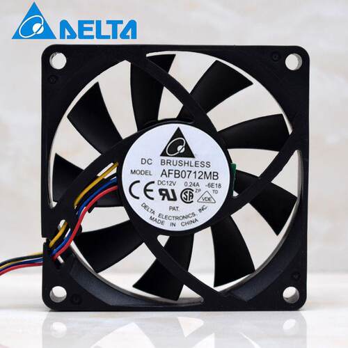 正品 AFB0712MB 7015 12V 0.24A 7CM/厘米 CPU 机箱静音风扇