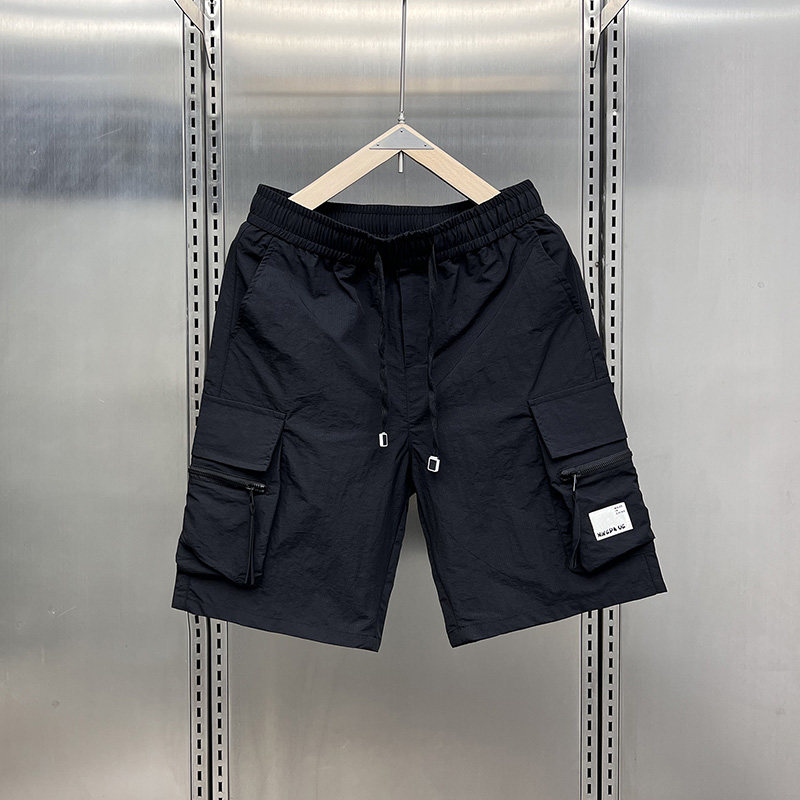 夏季户外速干工装男士大口袋中裤宽松直筒五分裤透气沙滩,男装,短裤,淘宝优惠券,粉丝福利购,淘宝优惠卷
