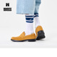 AWAKE NY联名纽约潮牌秋季 HappySocks 款 女男中筒复古不勒脚袜