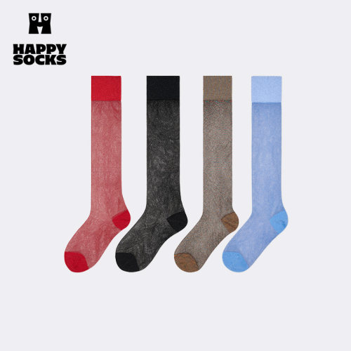 【春秋款】Happy Socks X 女神经系列个性小众袜子潮中筒小腿袜