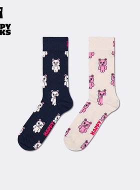 【2026新款】Happy Socks潮牌可爱甜美袜子呆萌小羊个性中筒袜