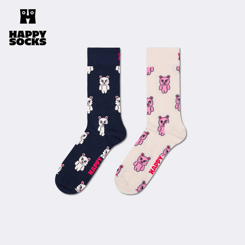 【2026春夏】Happy Socks潮牌可爱甜美袜子呆萌小羊个性中筒袜