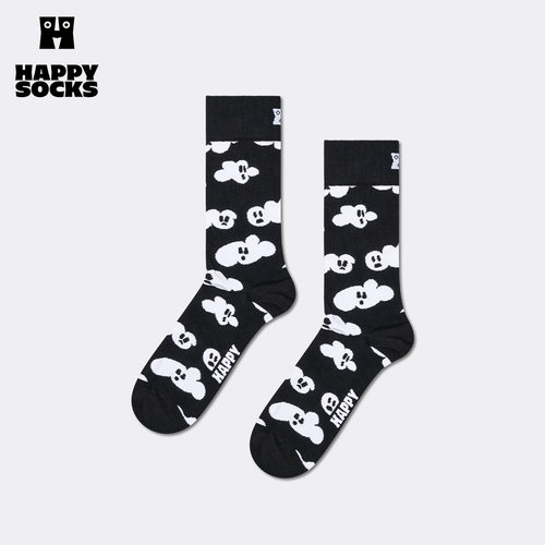 【2026秋冬新款】Happy Socks潮牌个性云朵袜子设计师小众中筒袜