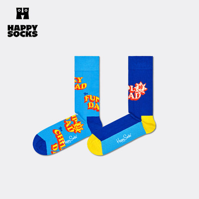 HappySocks春夏款袜子棉多巴胺