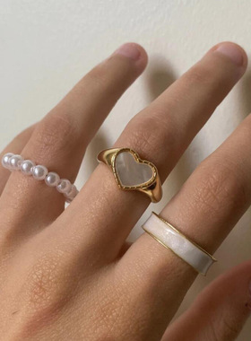 开口食指珍珠戒指戒指其他